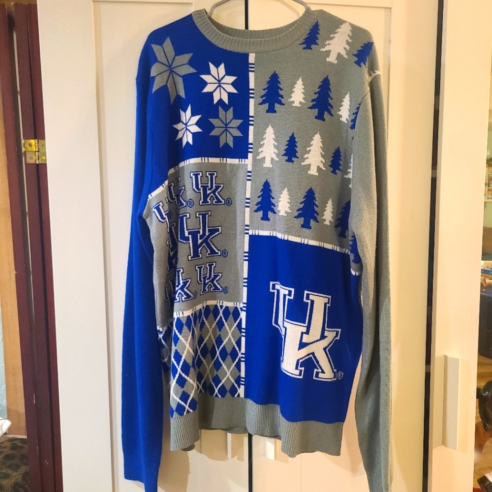 Men's University of Kentucky Forever Collectibles XXL Holiday/Christmas Sweater